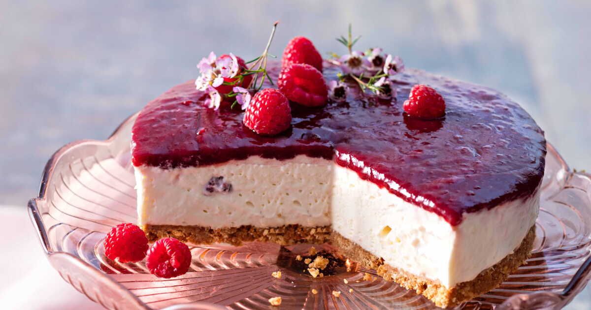 Le délice velouté du cheesecake à la framboise
