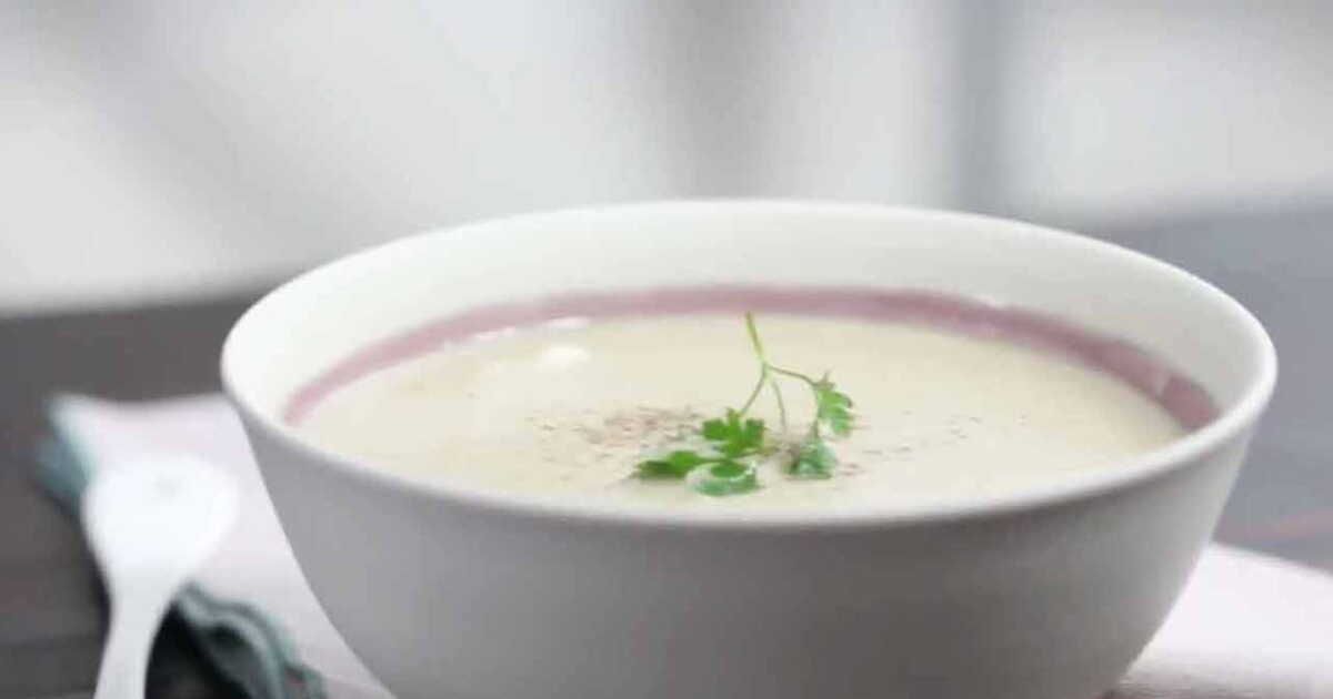 Recette du velouté de champignons de Paris