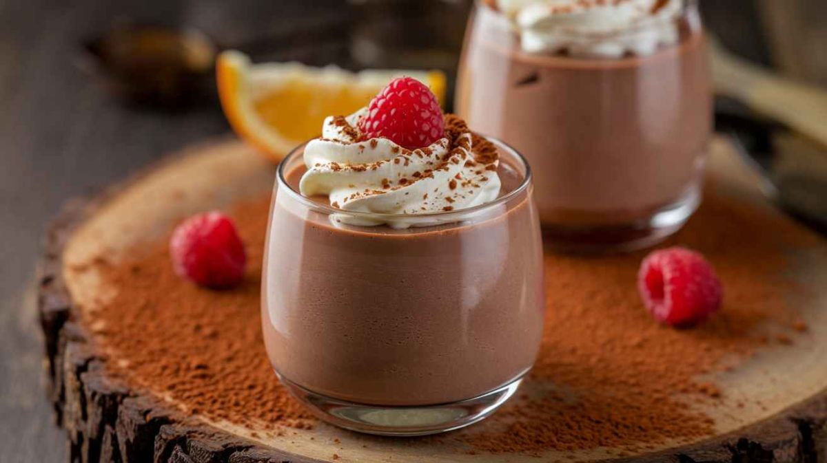 Découvrez une mousse chocolat-clémentine irrésistible