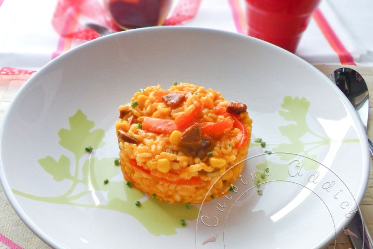 Un risotto aux saveurs mexicaines qui éveille vos papilles