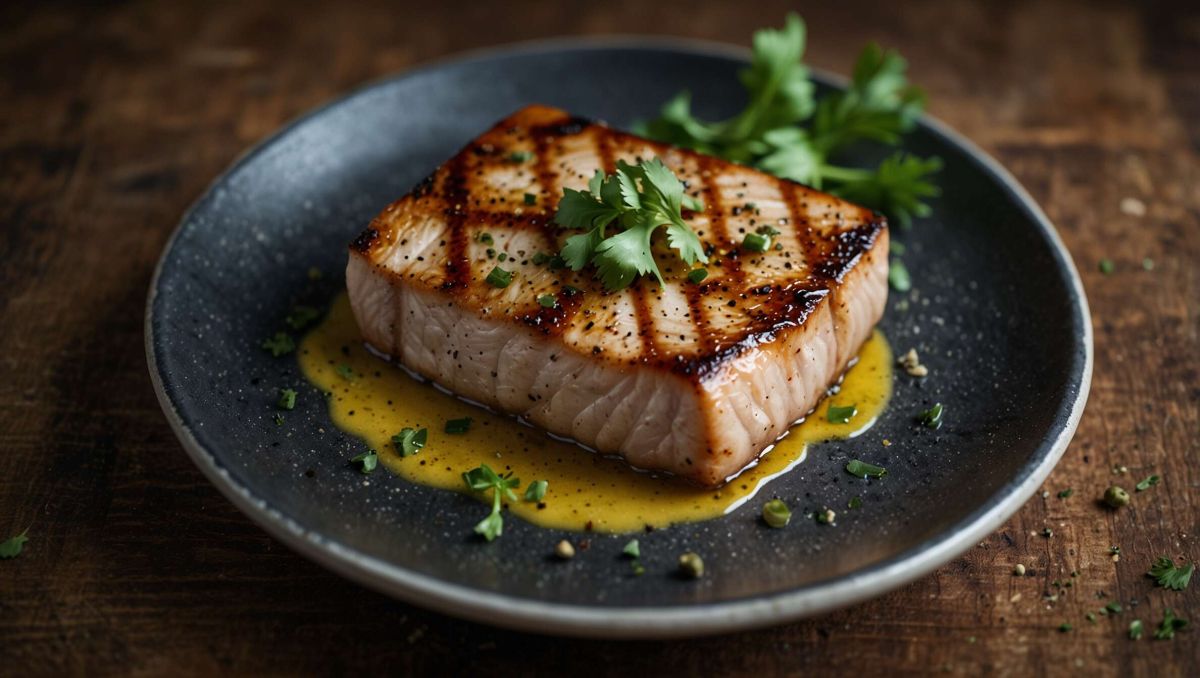 L'espadon poêlé aux herbes : une touche marine raffinée dans votre assiette