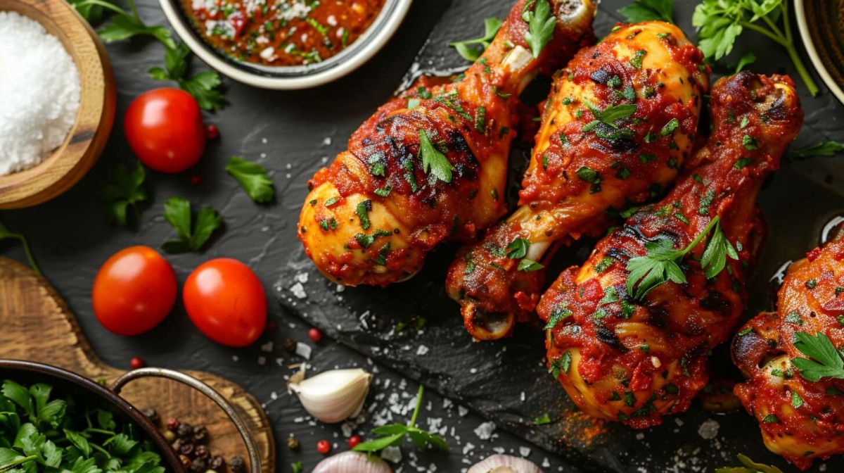 Une recette facile de pilons de poulet à la sauce tomate qui va ravir vos convives