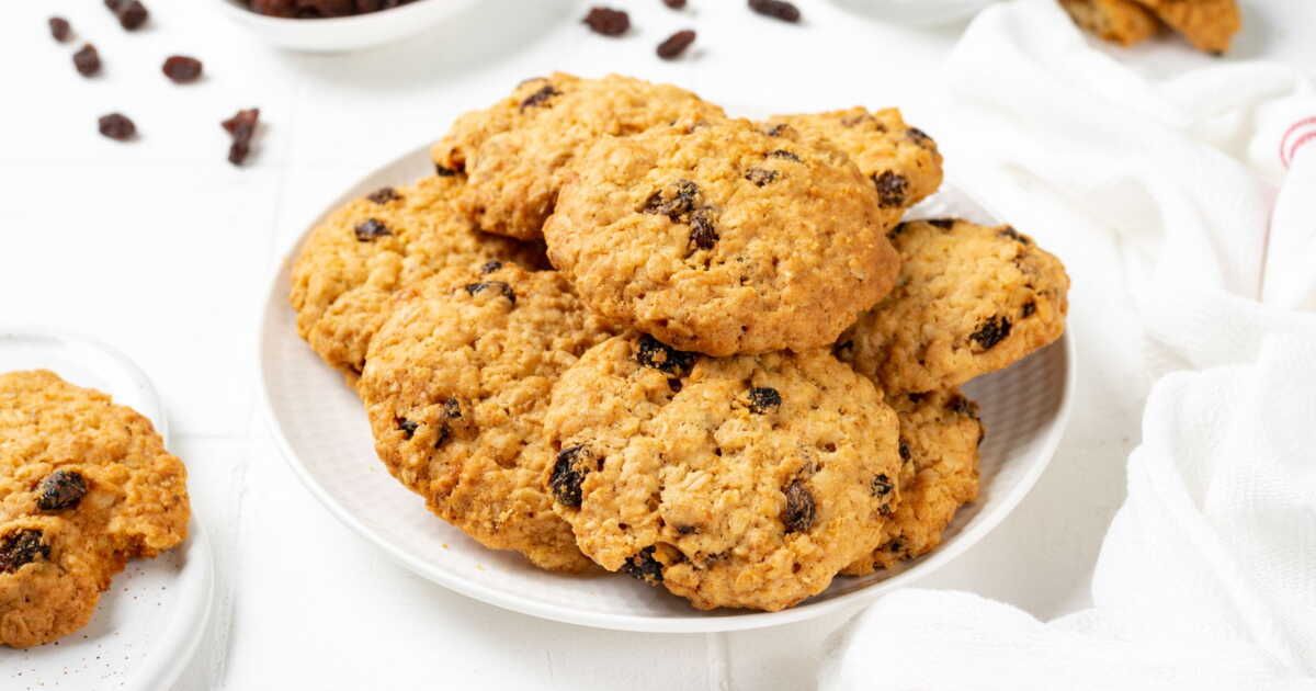 Des cookies aux flocons d'avoine prêts en un clin d'œil au airfryer