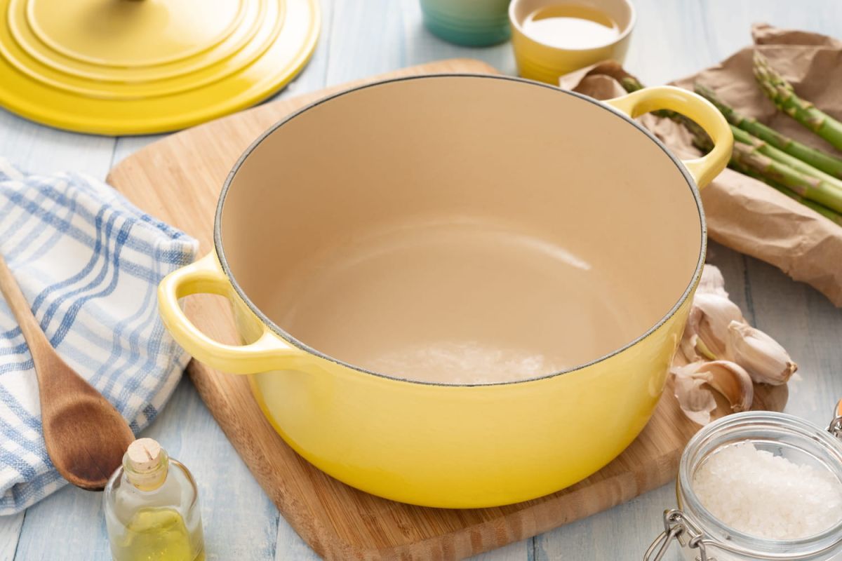 Les secrets d'entretien d'une cocotte en fonte