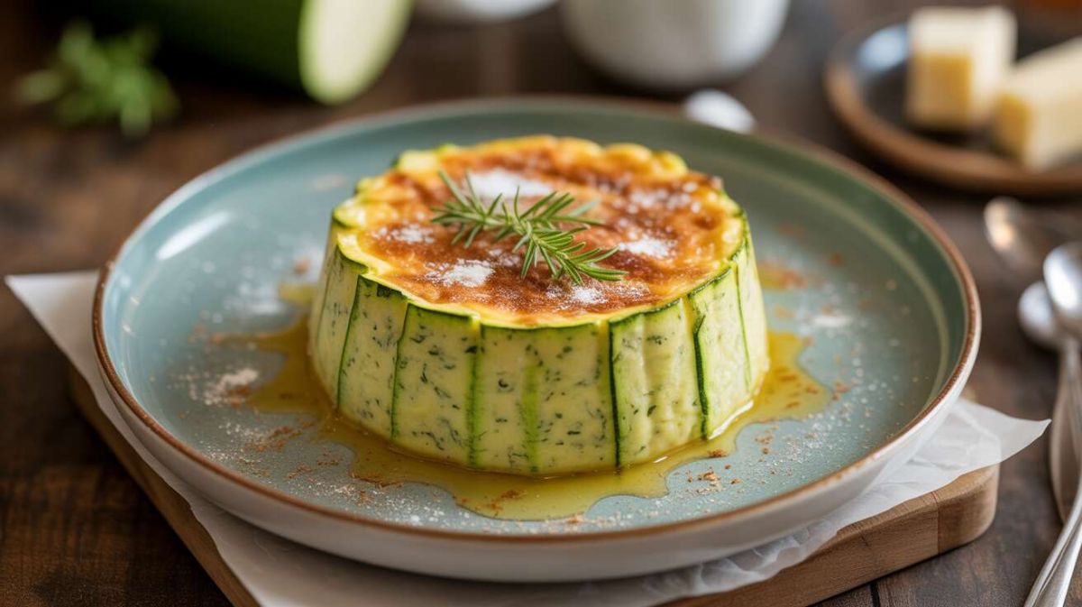Flan de courgettes express : illuminez vos soirées d’été avec cette recette légère