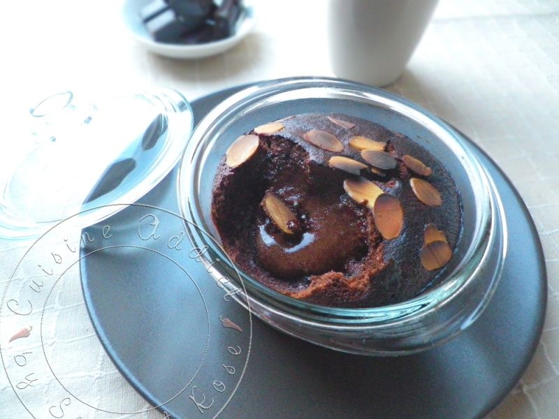 Découvrez le moelleux chocolat amandes en cocottes