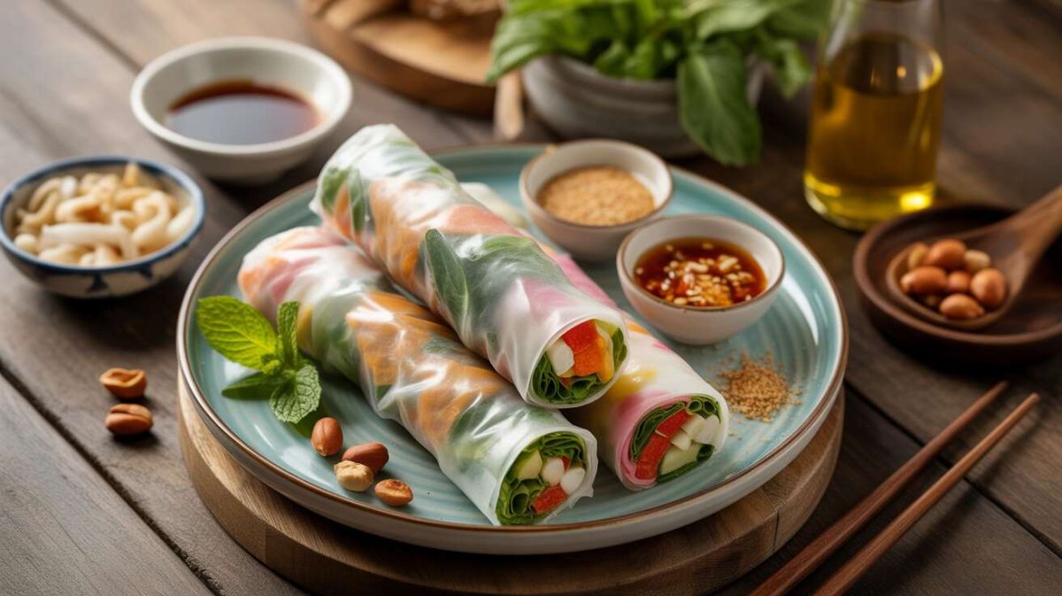 Découvrez la recette irrésistible des rouleaux de printemps