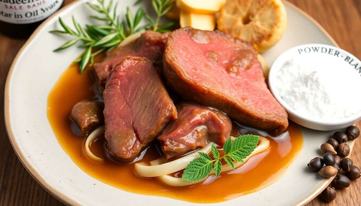 Savourez la langue de bœuf à la sauce Madère : un délice réconfortant