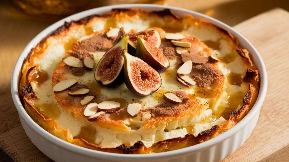 Gratin léger de figues et amandes : une douceur saine à découvrir