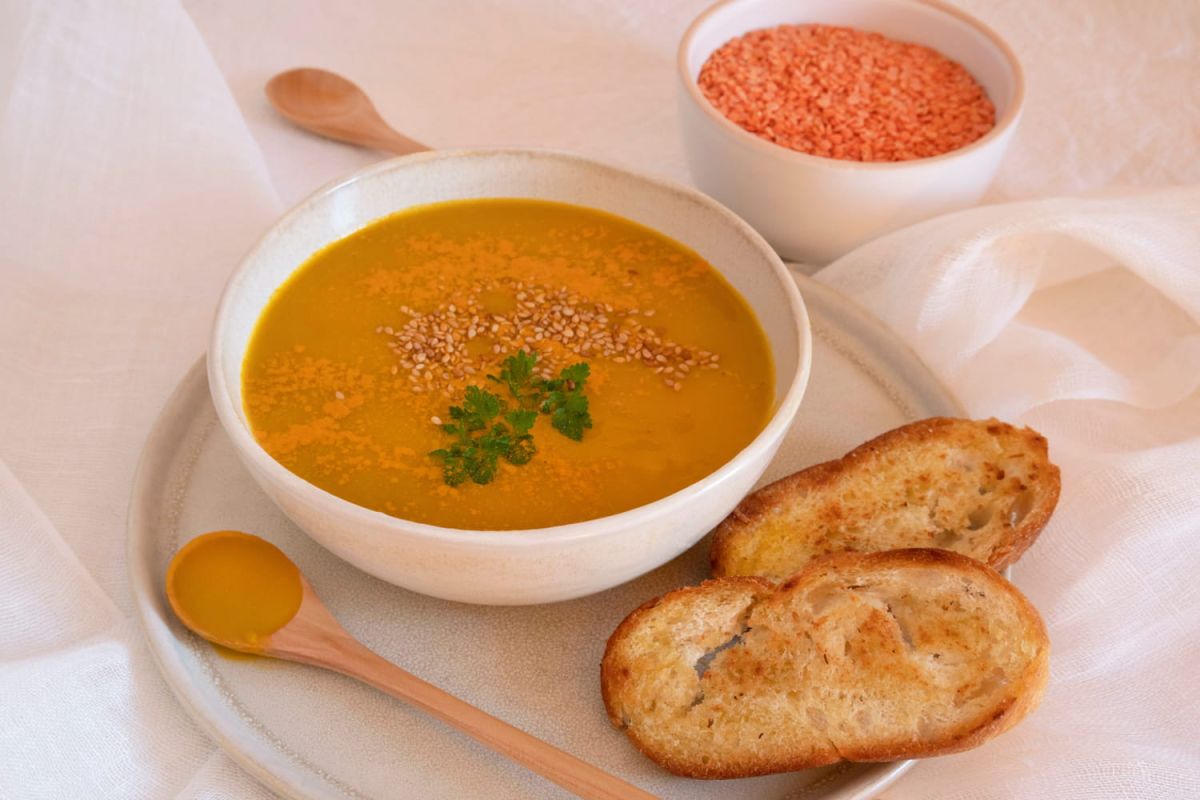 François-Régis Gaudry partage une recette réconfortante avec des lentilles corail