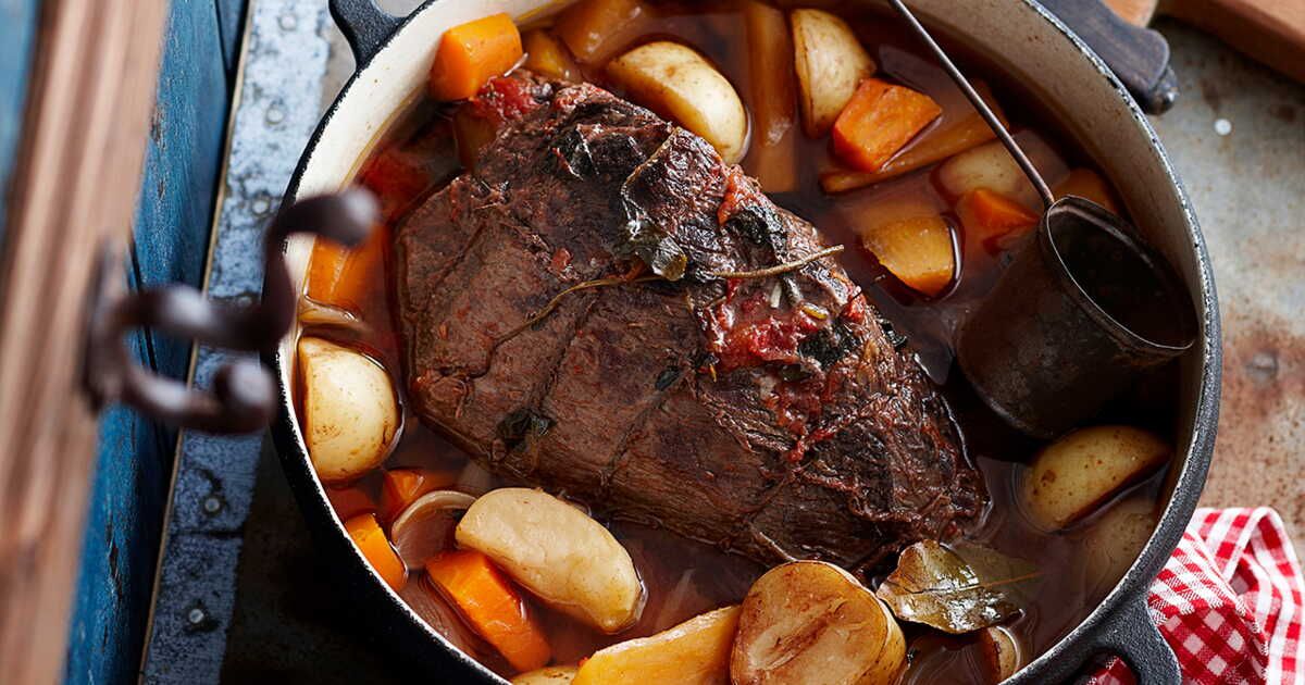 Un paleron mijoté : la symphonie des légumes anciens