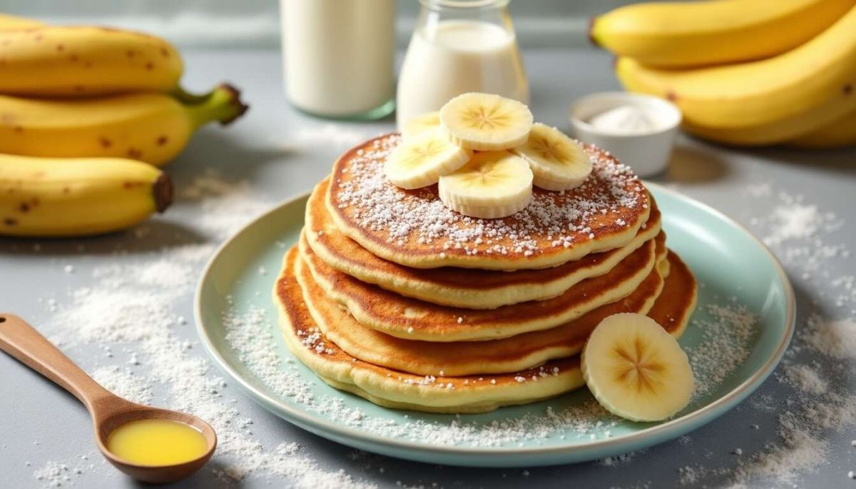 Les pancakes à la banane, un petit-déjeuner délicieux et simple à réaliser