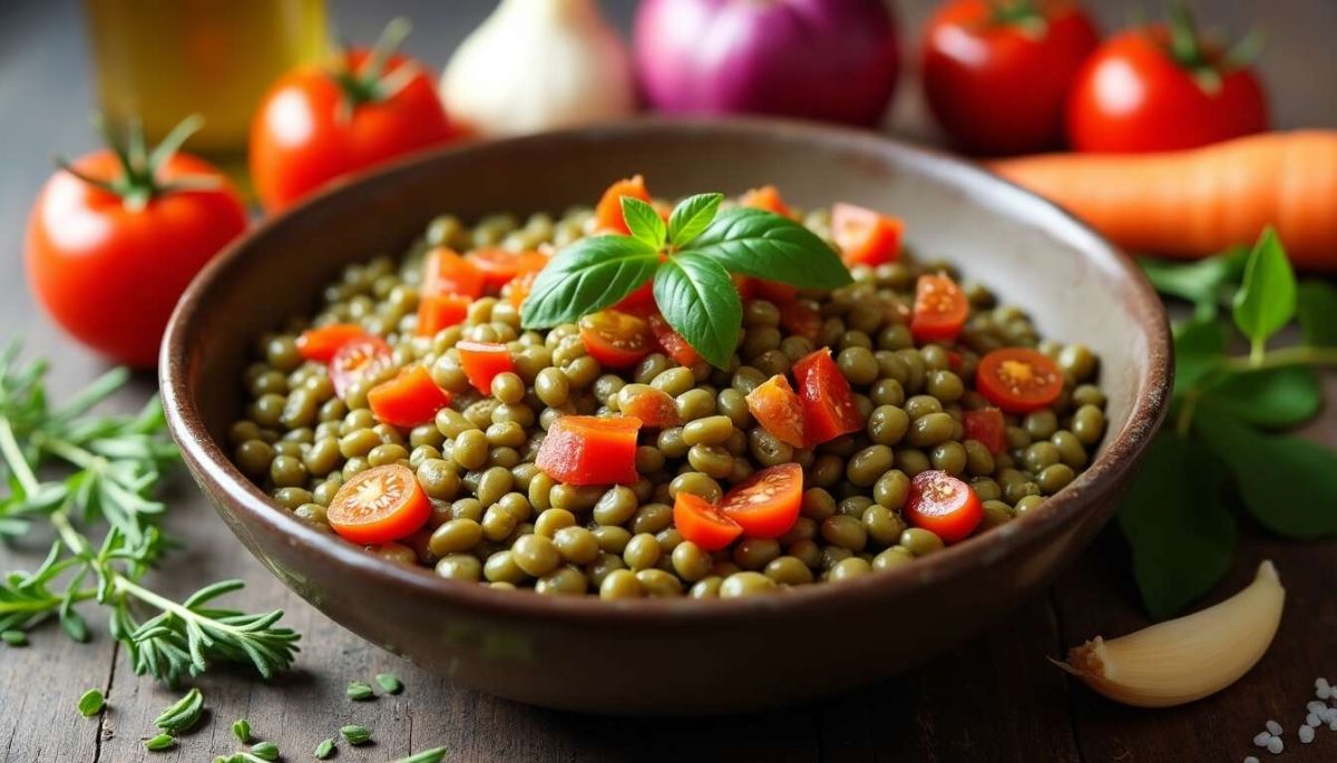 Lentilles à la tomate : une recette savoureuse et facile