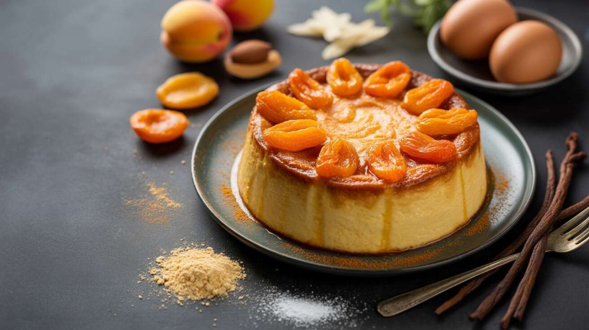 Flan aux abricots : une douceur protéinée qui séduit