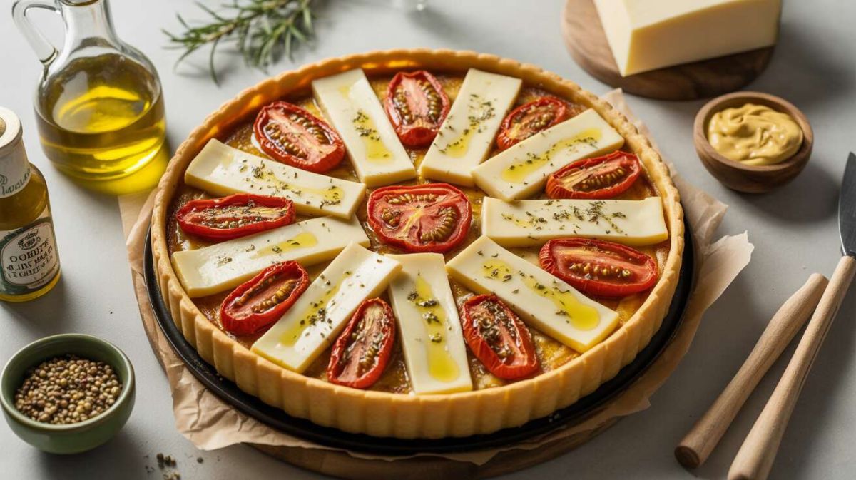 Découvrez la tarte aux tomates et au fromage à raclette : une délicieuse aventure gustative