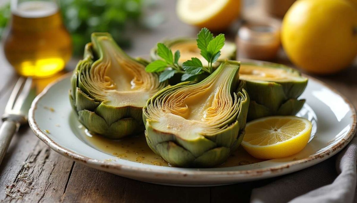 Artichauts à la vapeur : une recette citronnée et moutardée