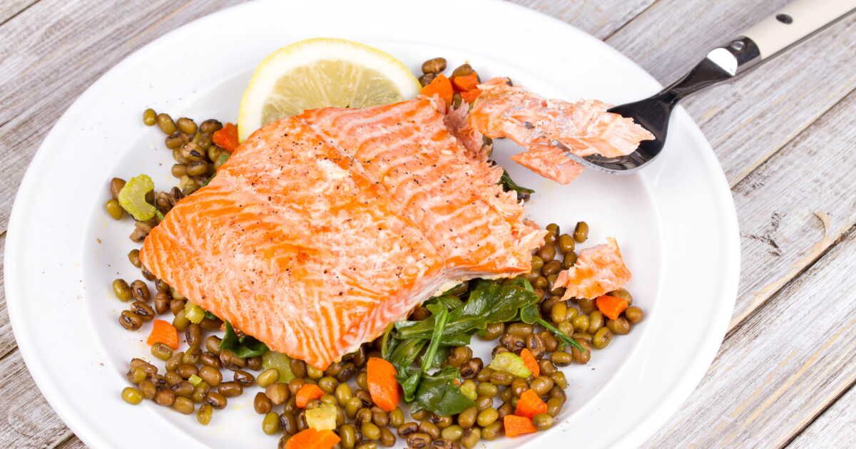 découverte d'une salade de lentilles au saumon pour un été gourmand