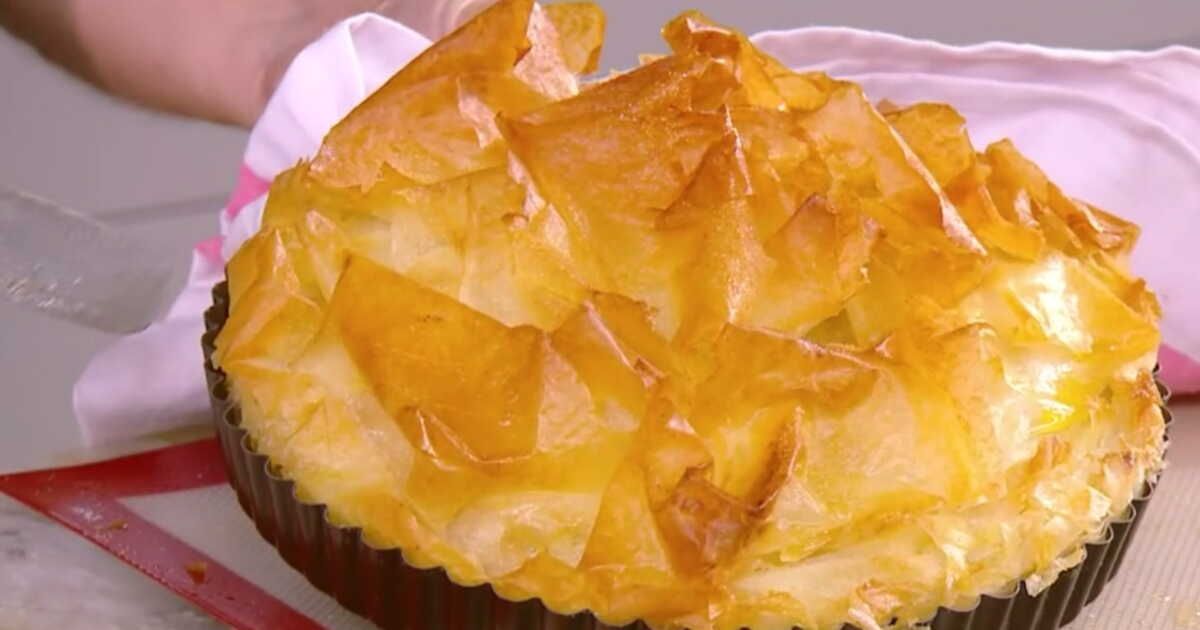 La croustade de pommes à réaliser chez soi avec Cyril Lignac