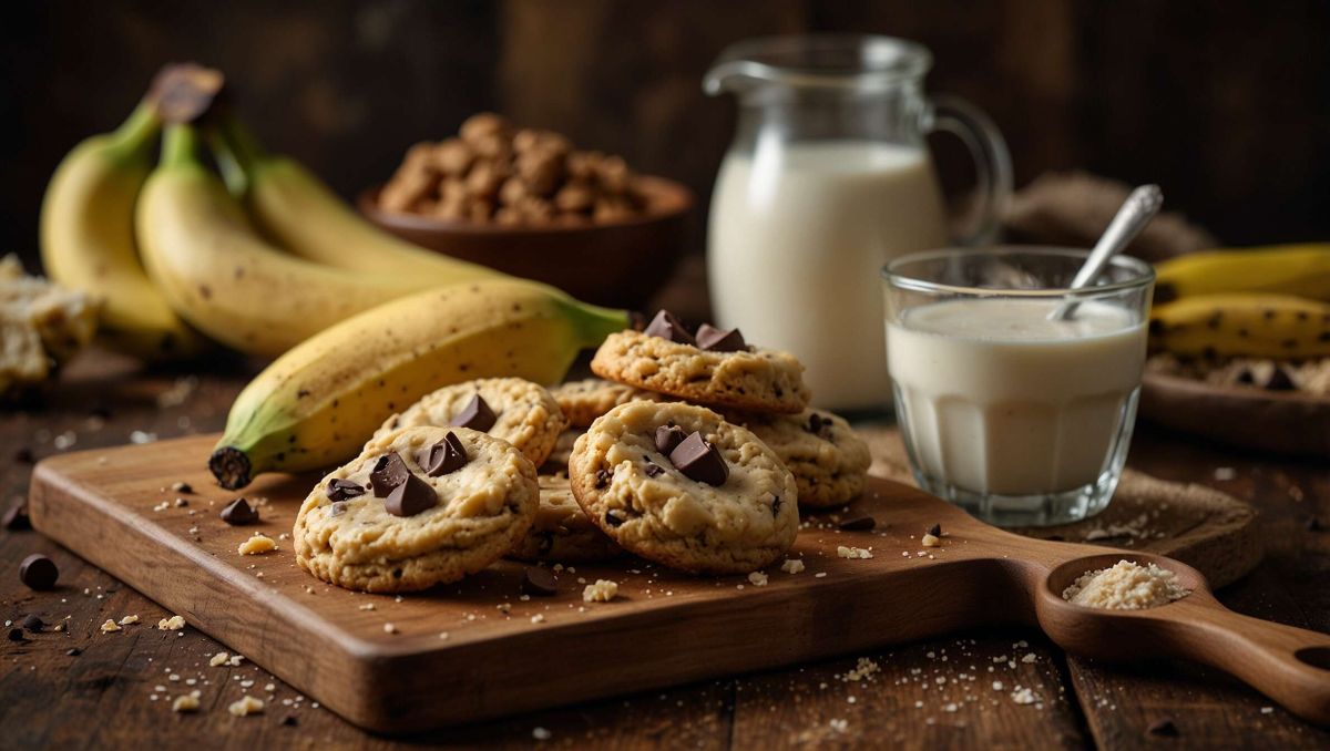 Cookies à la banane : une gourmandise tropicale à déguster