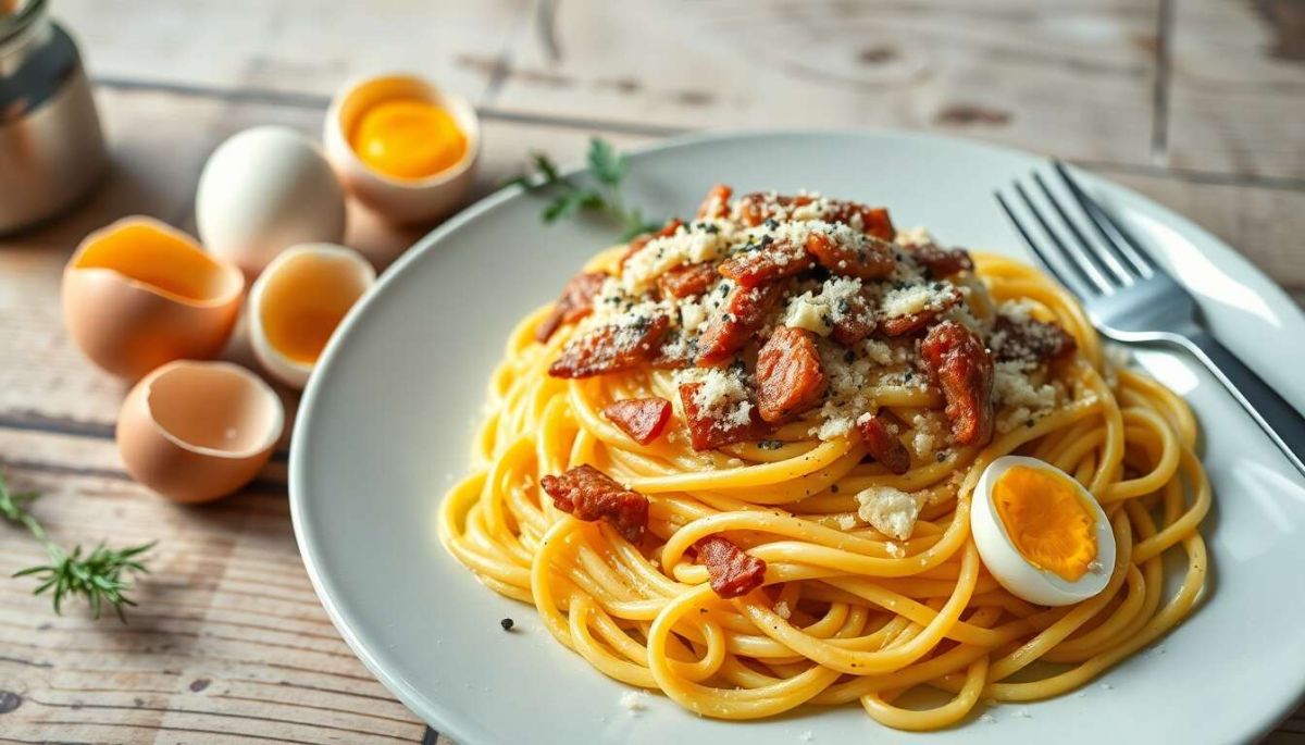 La carbonara authentique : un voyage culinaire en Italie