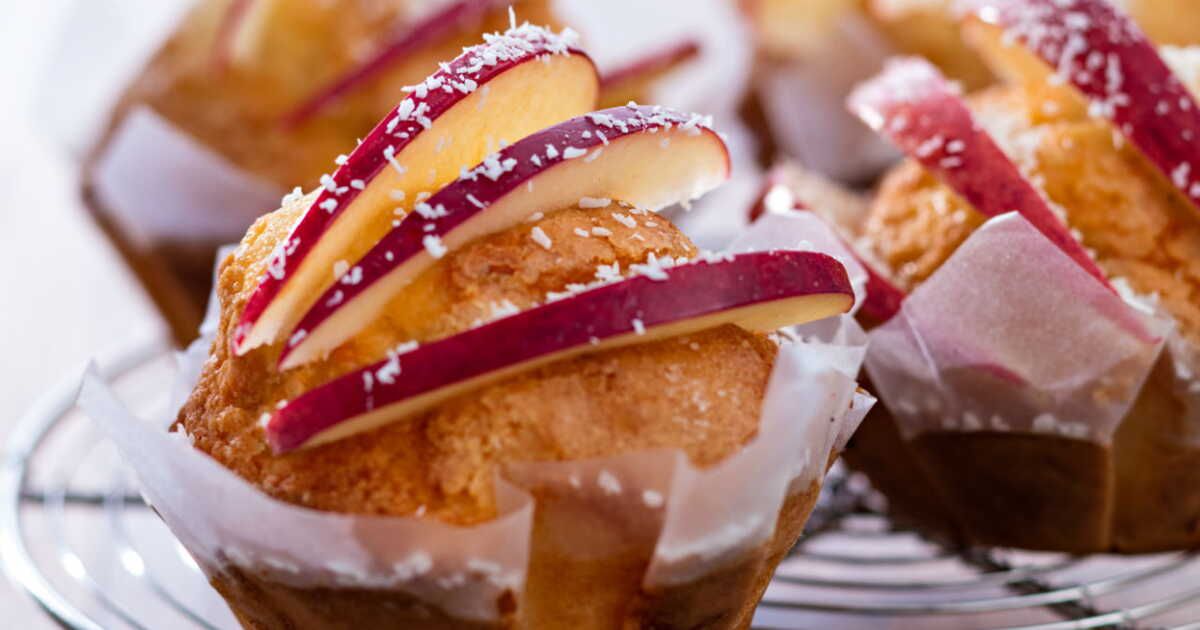Savourez de délicieuses muffins aux pommes faits maison