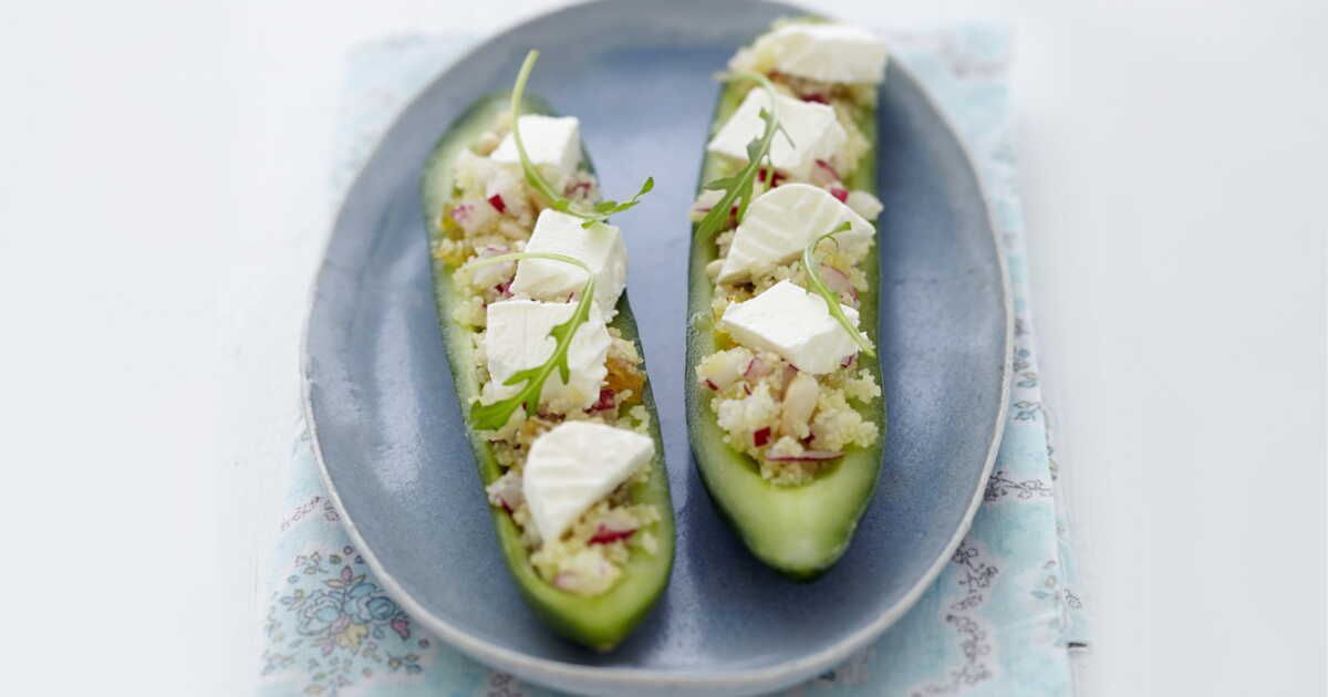Un délice de saison : les mini concombres farcis au fromage