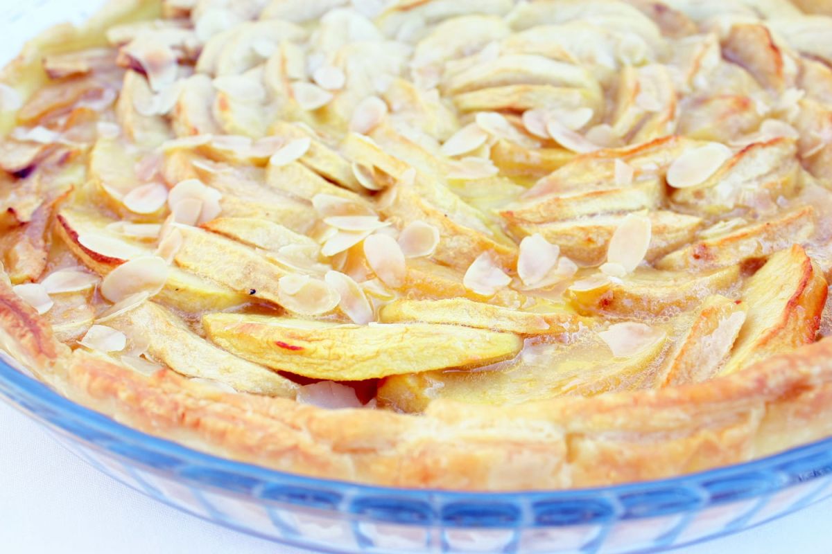 Découvrez la tarte aux pommes légère qui ne fait pas grossir