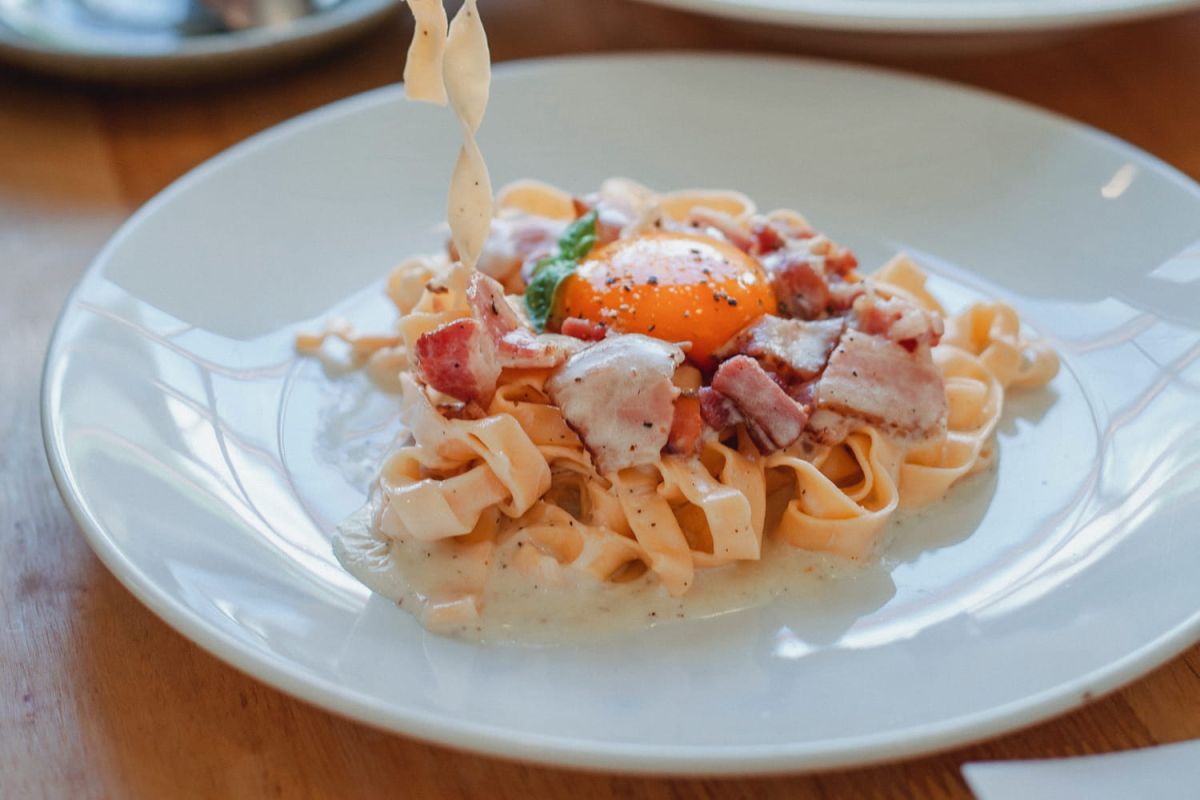 Découvrez la savoureuse carbonara de Philippe Etchebest