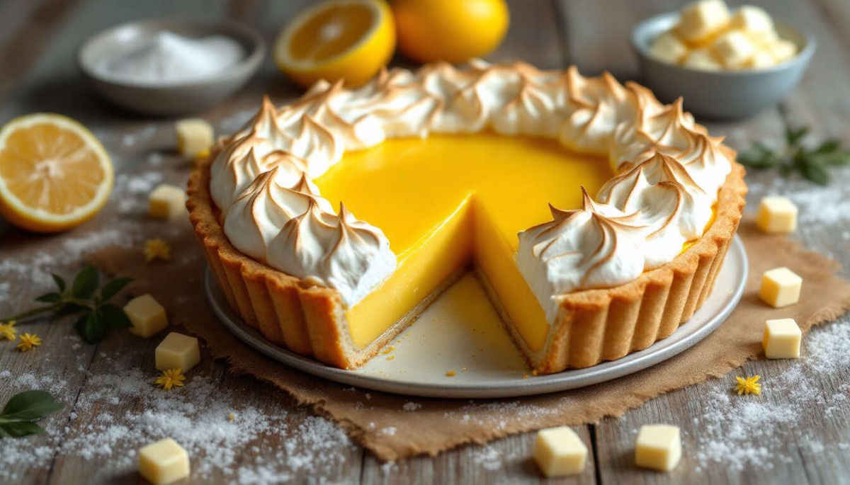 La tarte au citron meringuée : un classique irrésistible à préparer chez soi
