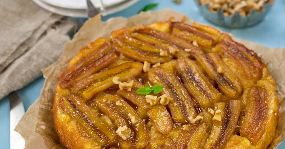 Redécouvrez la tarte Tatin avec une touche de banane