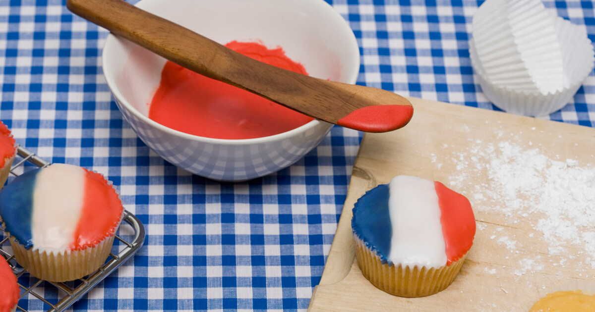 La recette des cupcakes du 14 juillet
