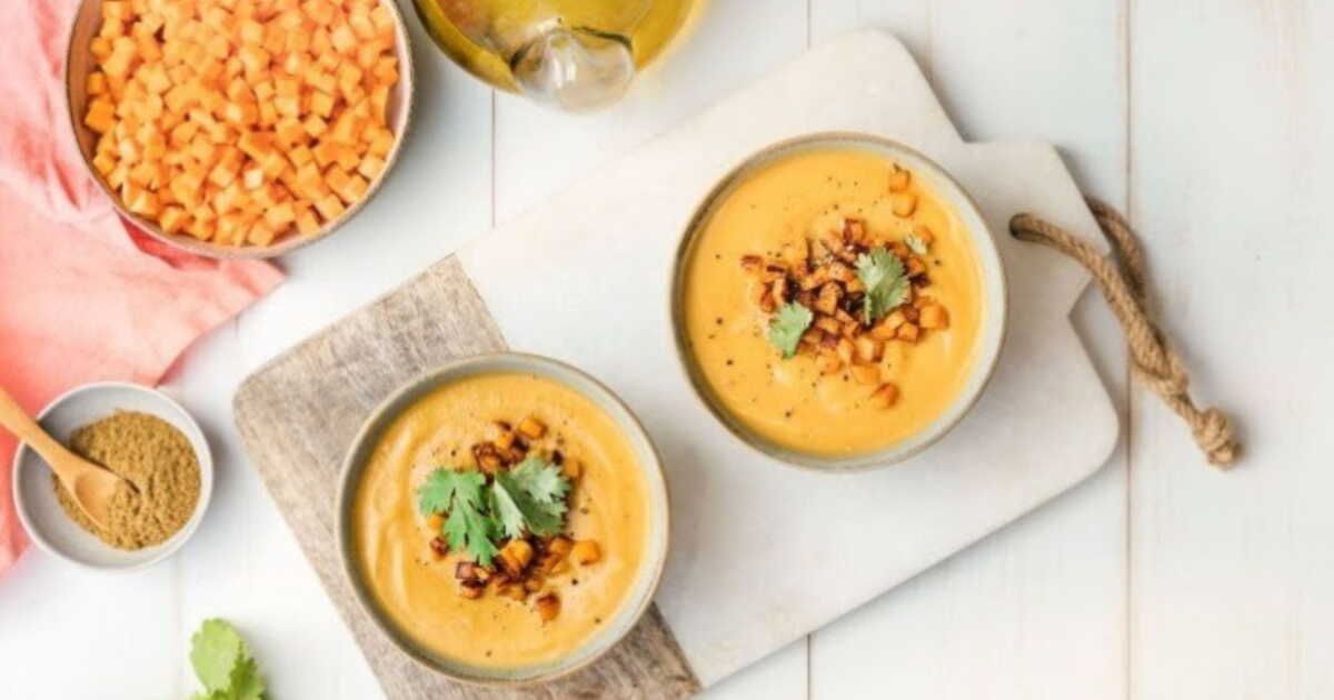 Une douceur hivernale : le velouté de patates douces au cumin à découvrir