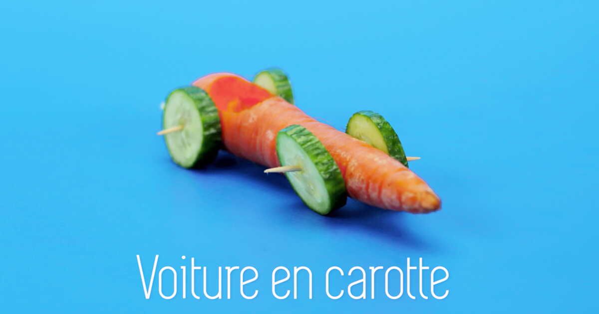 La cuisine imaginative : quand les carottes prennent la forme de voitures