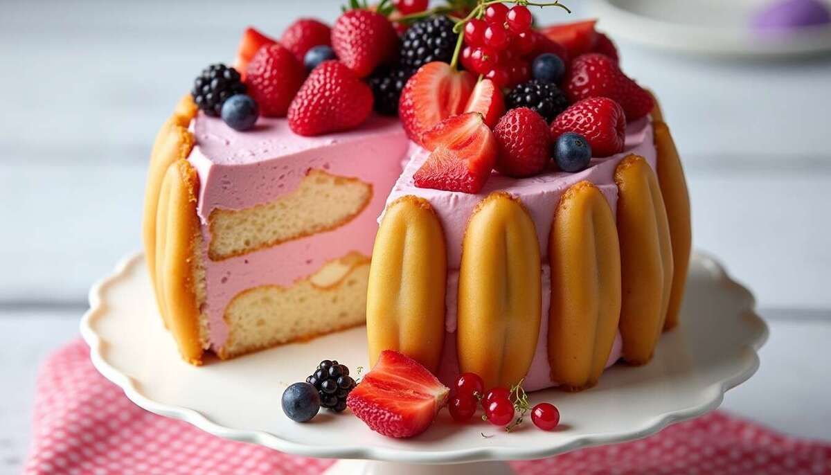 Une charlotte fruitée au mascarpone pour sublimer vos repas