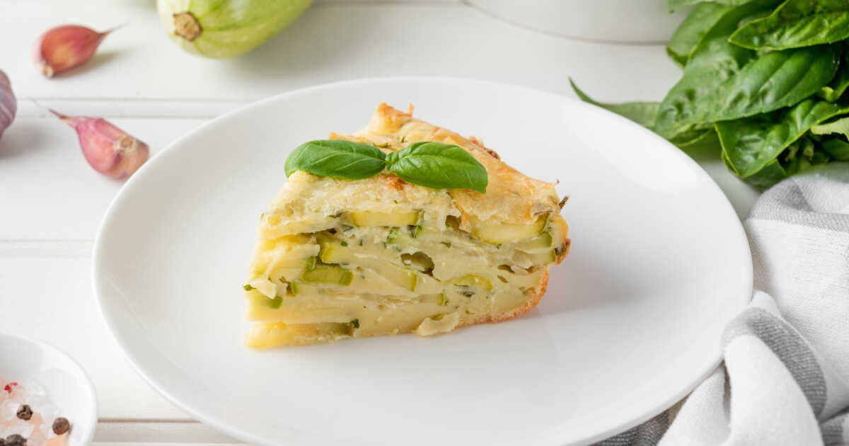 Une recette surprenante : l'invisible à la courgette à déguster chaud ou froid