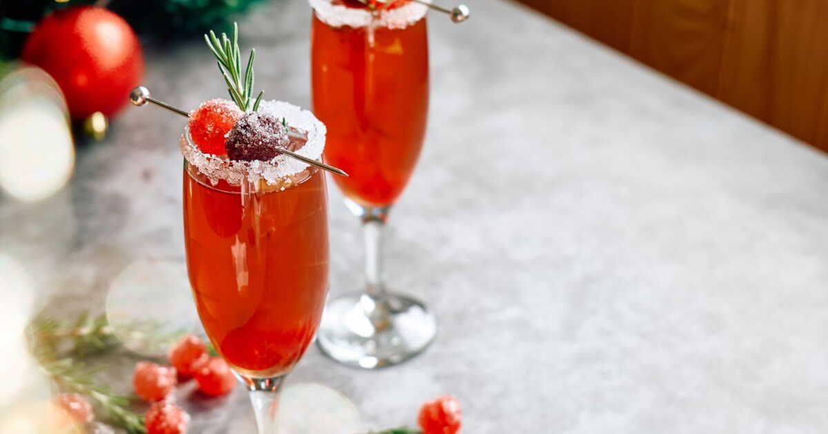 Un mimosa de Noël pétillant pour des fêtes inoubliables