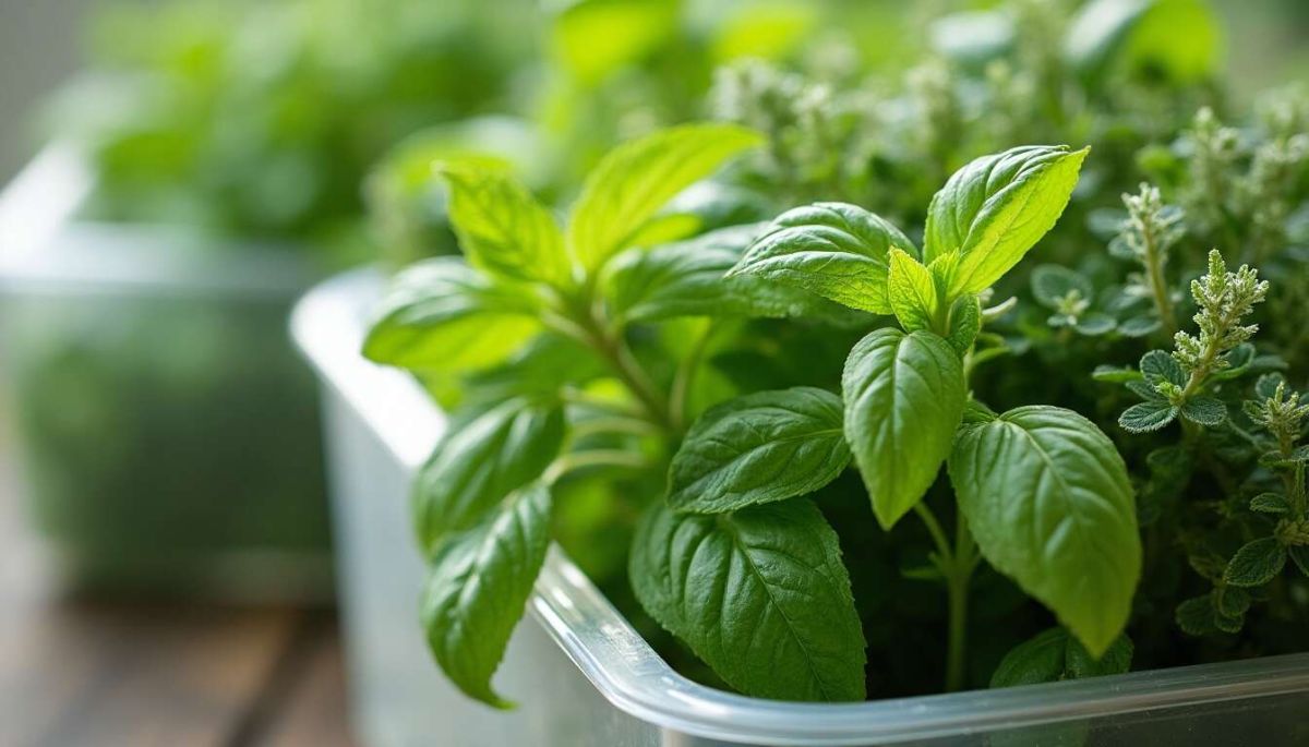 Préserver la saveur des herbes aromatiques : guide pratique de la congélation