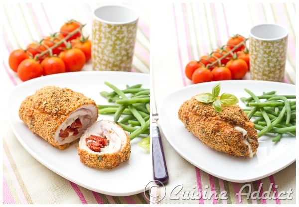 Cordon bleu de dinde à l'italienne : un délice croustillant à découvrir