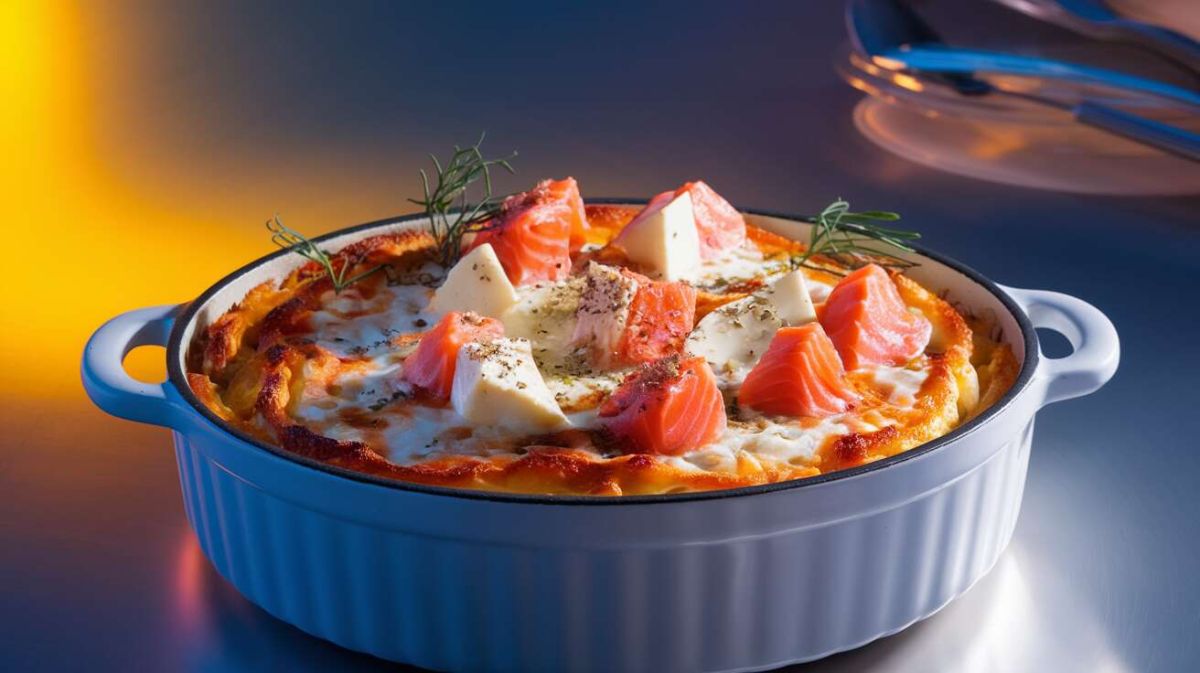 Le gratin au saumon et fromage frais qui va ravir vos papilles