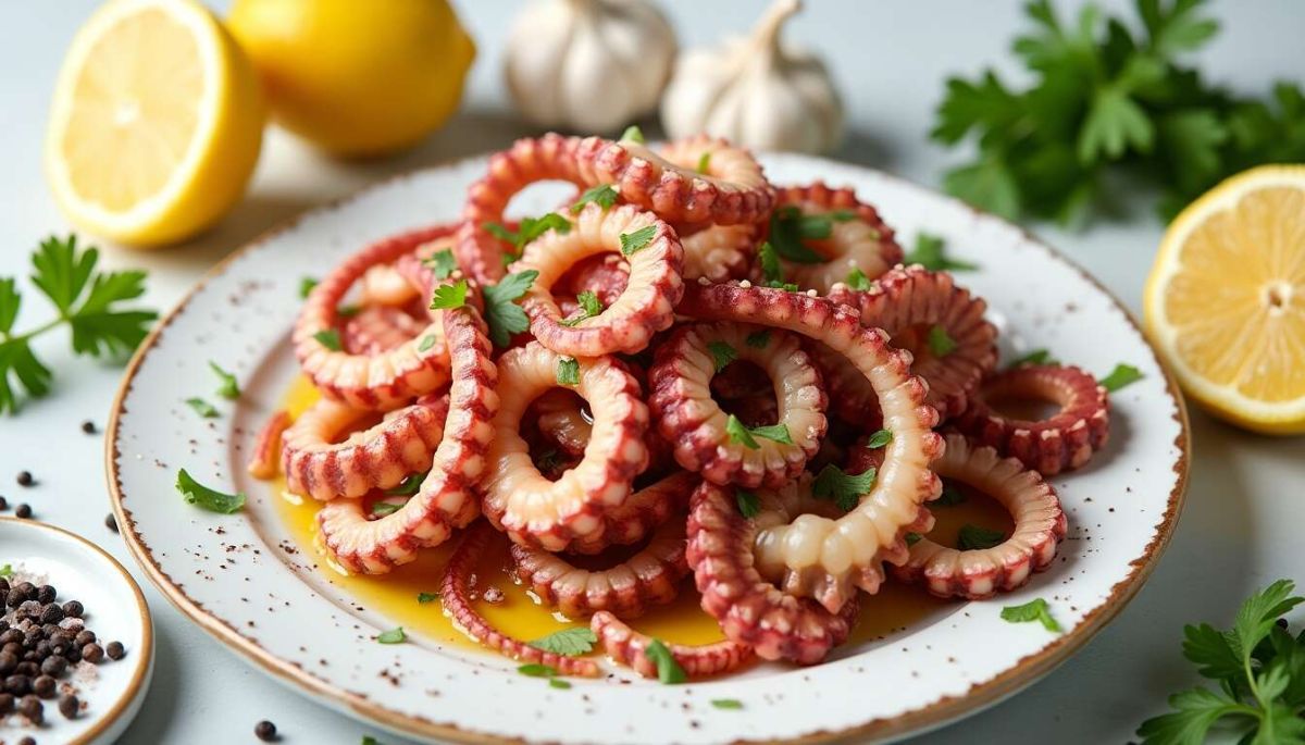 L'irrésistible salade de poulpe à l'italienne pour un voyage gustatif
