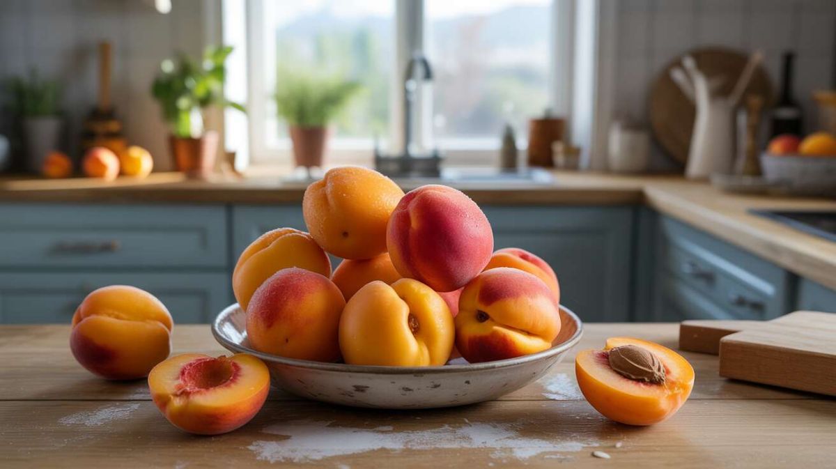 Préservez la douceur des pêches et abricots : astuces de congélation