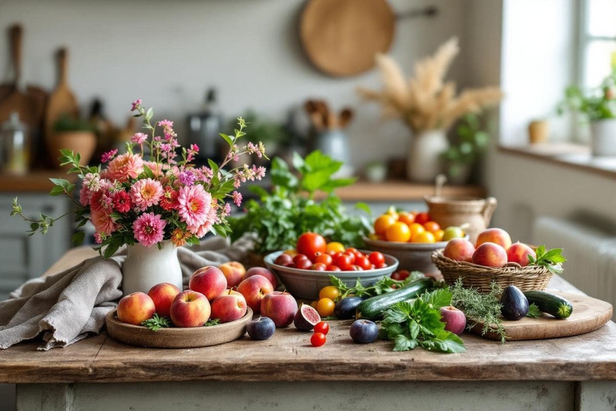 Fruits et légumes d'août : réinventez vos plats avec créativité