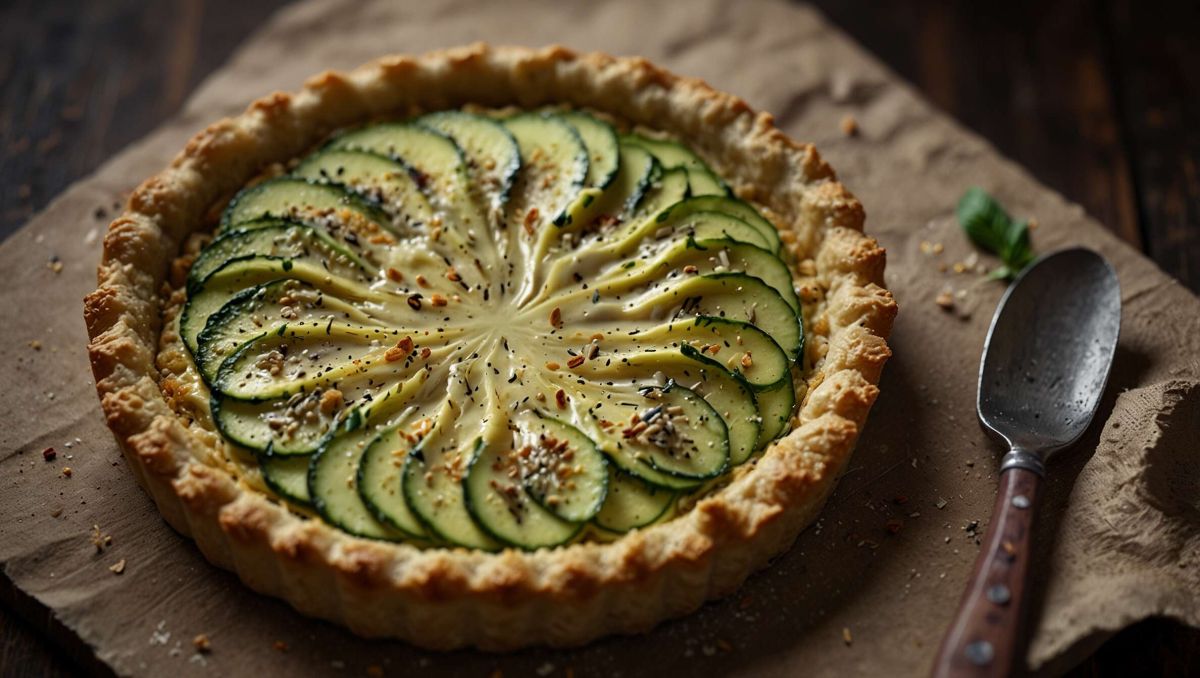 Savourez une tarte aux courgettes : la recette facile qui enchante les papilles