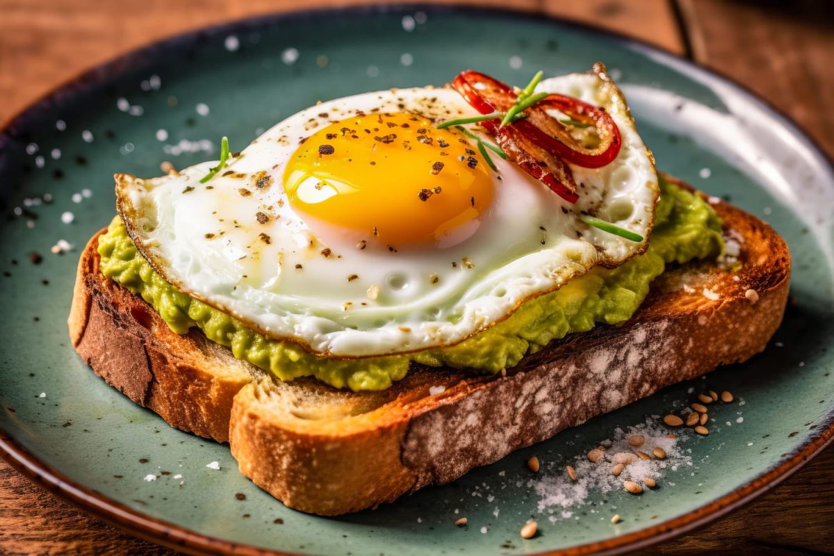 Un brunch sain : l'avocado toast revisité par Cyril Lignac