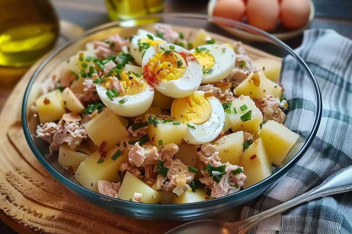 La salade de pommes de terre revisitée : fraicheur et goût au rendez-vous